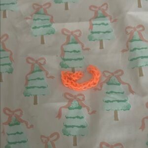 Orange glow in the dark bracelet